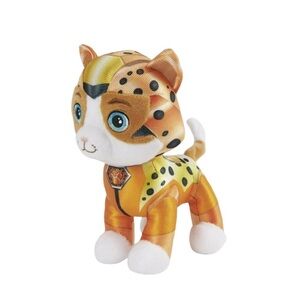 Paw Patrol Plush Wild Stuffed Animal Cat Pack Orange Leopard 8" Nickelodeon New